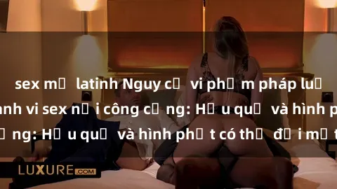 sex mỹ latinh Nguy cơ vi phạm pháp luật khi thực hiện hành vi sex nơi công cộng: Hậu quả và hình phạt có thể đối mặt